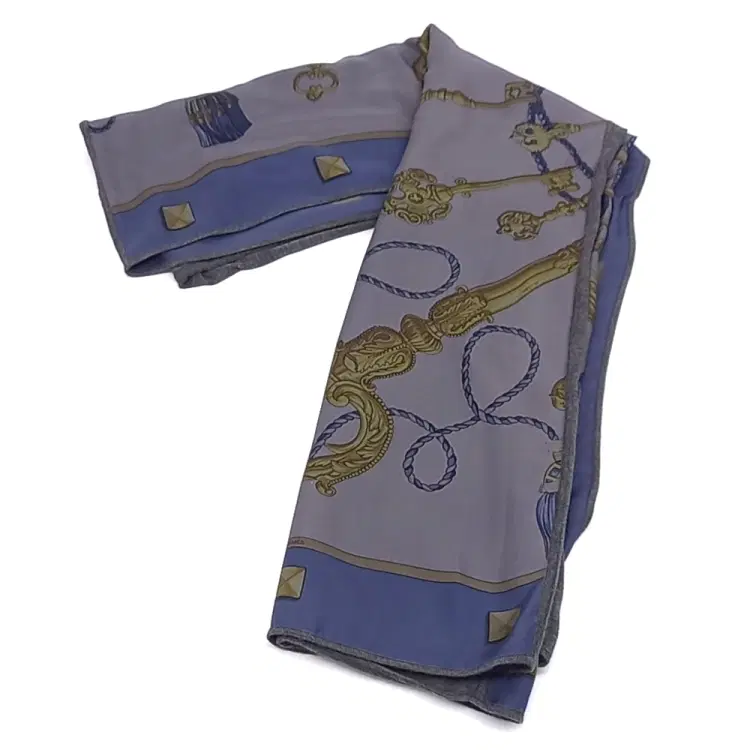 Hermès Silk Cashmere Muffler-Hover-Image