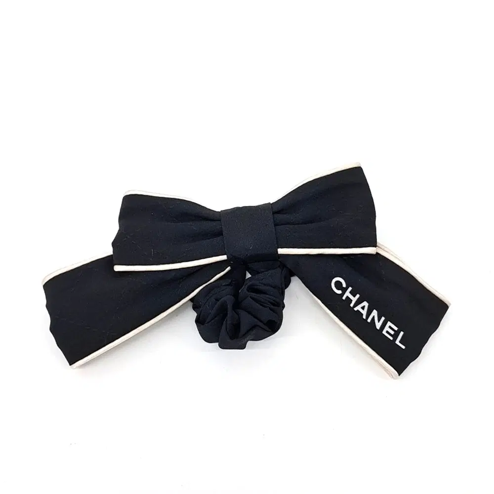 Chanel Silk Hair Scrunchie