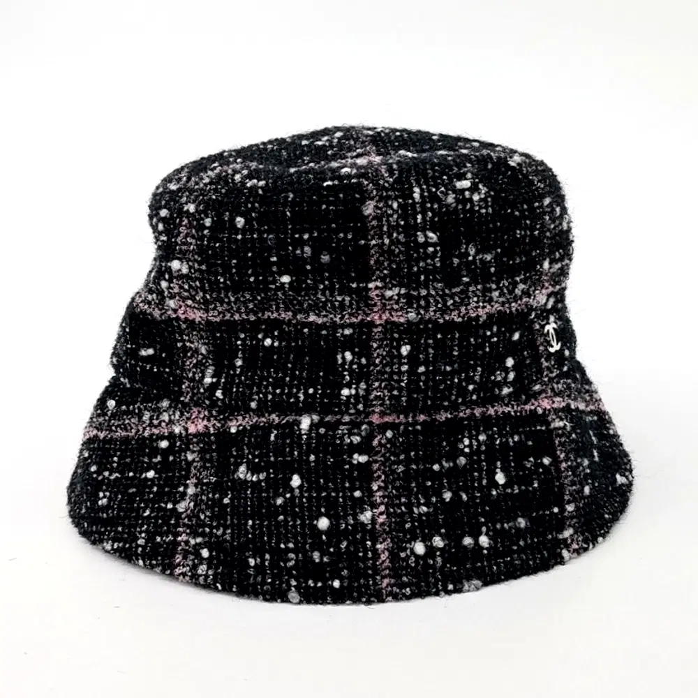 Chanel Tweed Bucket Hat
