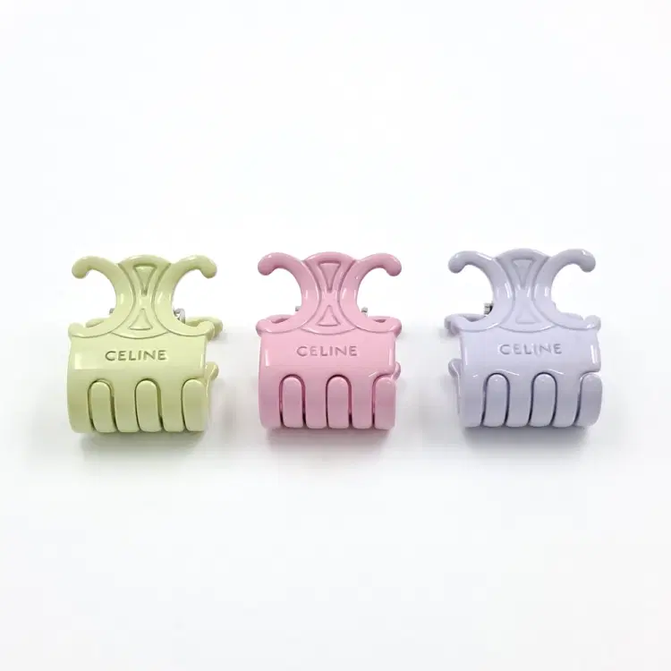 Celine Mini Hair Claw 3Set-Hover-Image