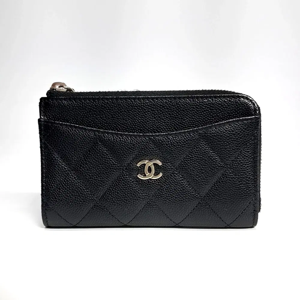Chanel Caviar Card Holder Ap3179