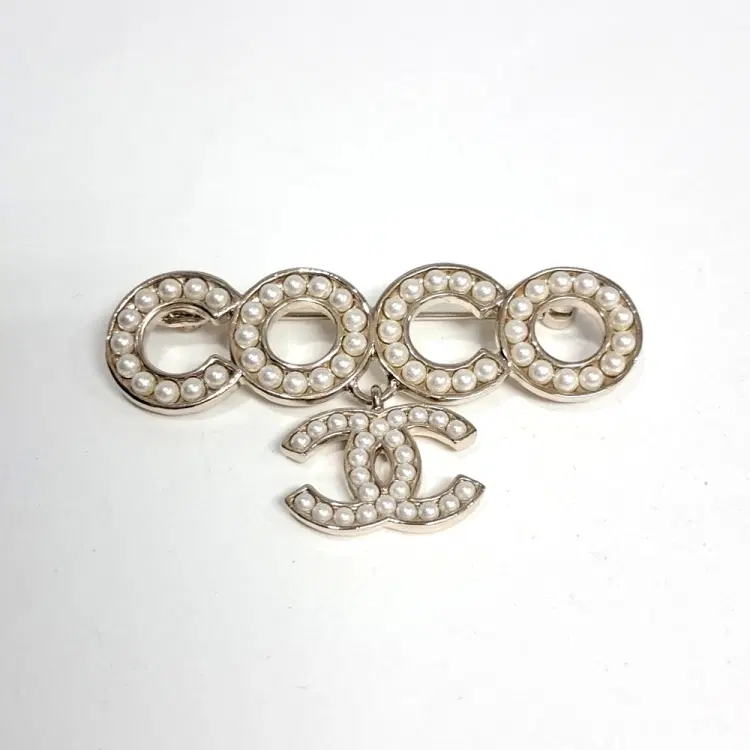 Chanel Pearl Coco Brooch-Hover-Image