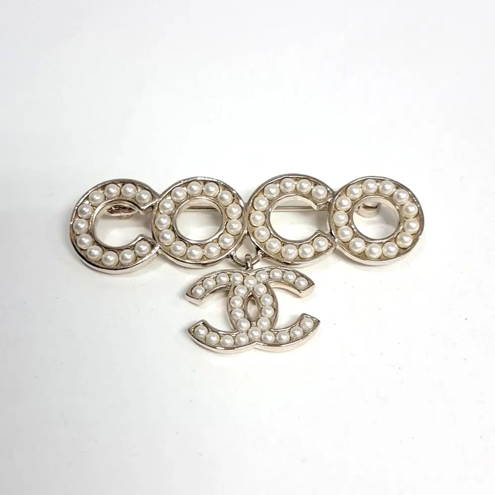 Chanel Pearl Coco Brooch