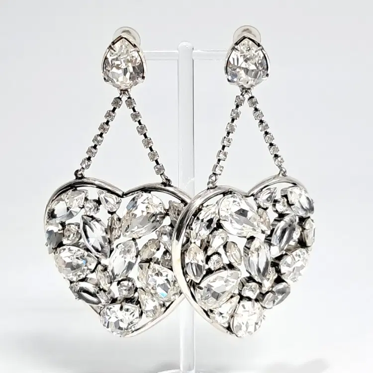 Saint Laurent Clip-On Earrings-Hover-Image