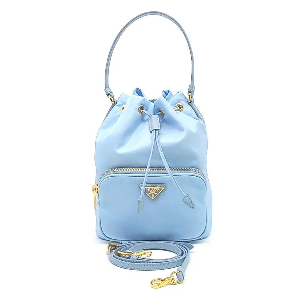 Prada Re-Nylon Bucket Tote And Crossbody Bag (1Bh038)