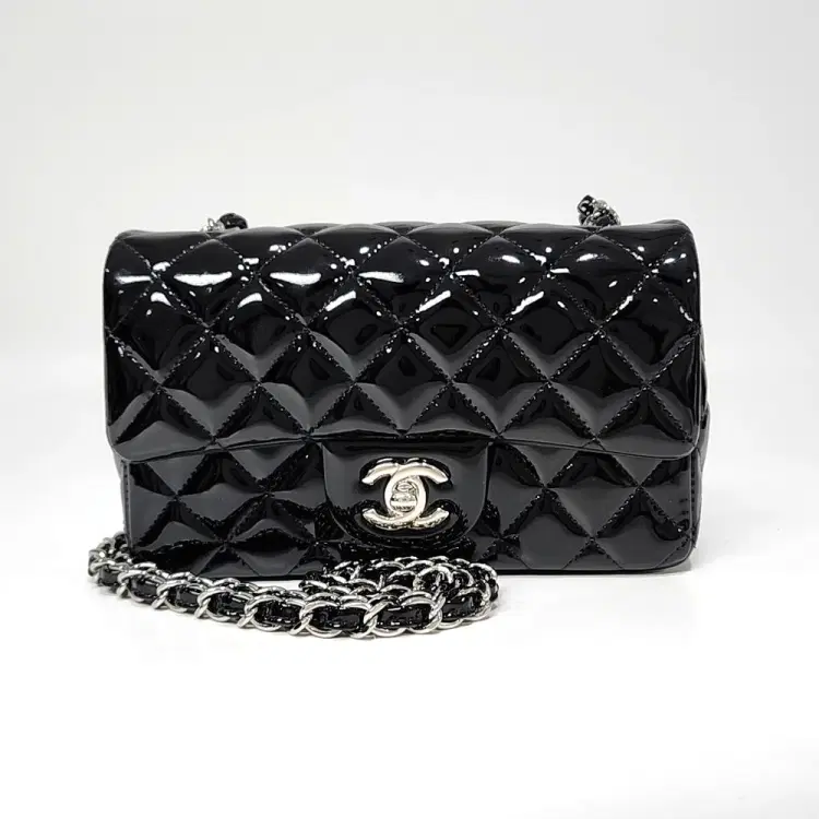 Chanel Patent Classic New Mini Crossbody Bag-Hover-Image