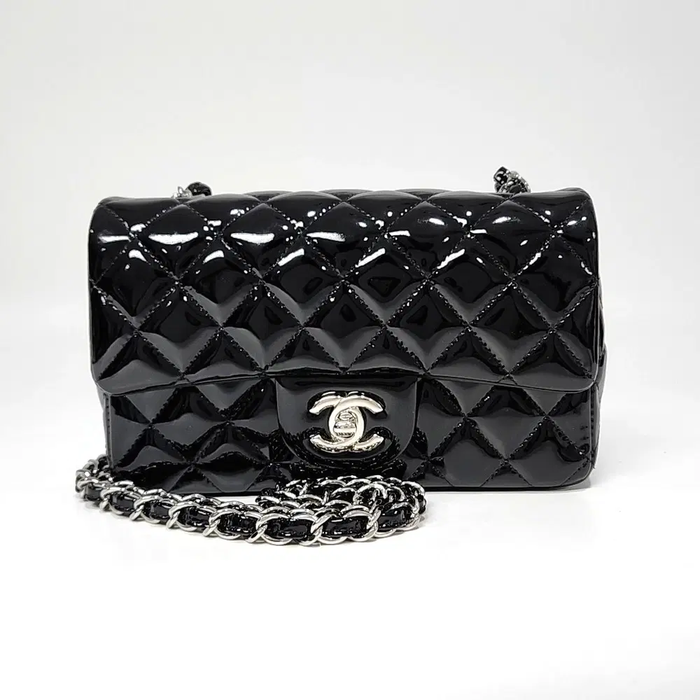 Chanel Patent Classic New Mini Crossbody Bag