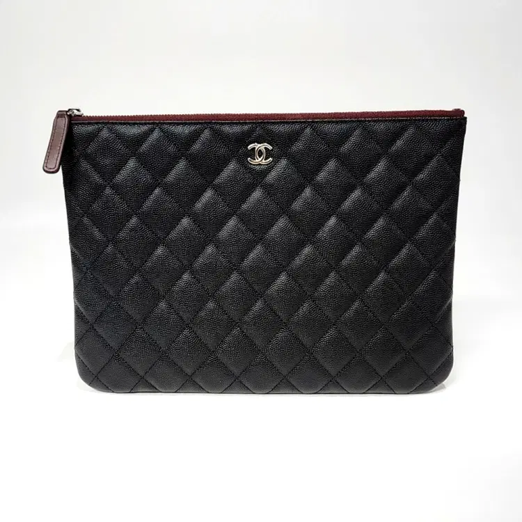 Chanel Caviar Clutch New Medium A82545-Hover-Image