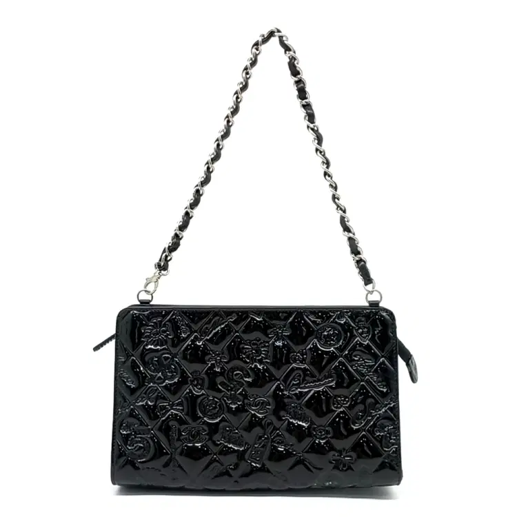 Chanel Patent Icon Shoulder Bag-Hover-Image