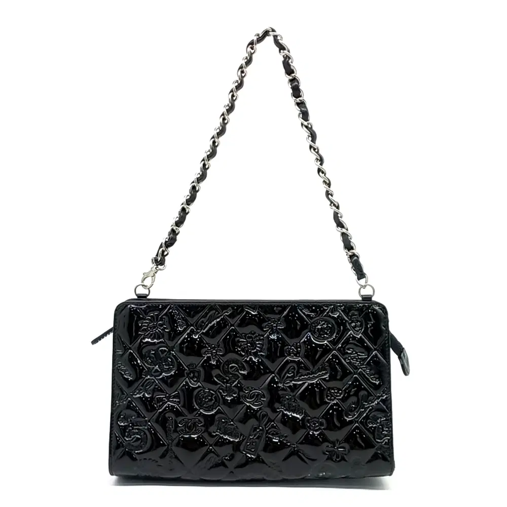 Chanel Patent Icon Shoulder Bag