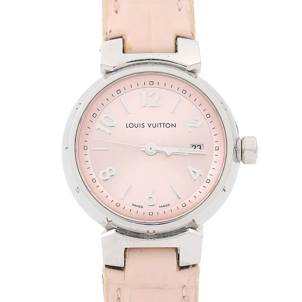 Louis Vuitton Tambour Steel Watch (Q121X)
