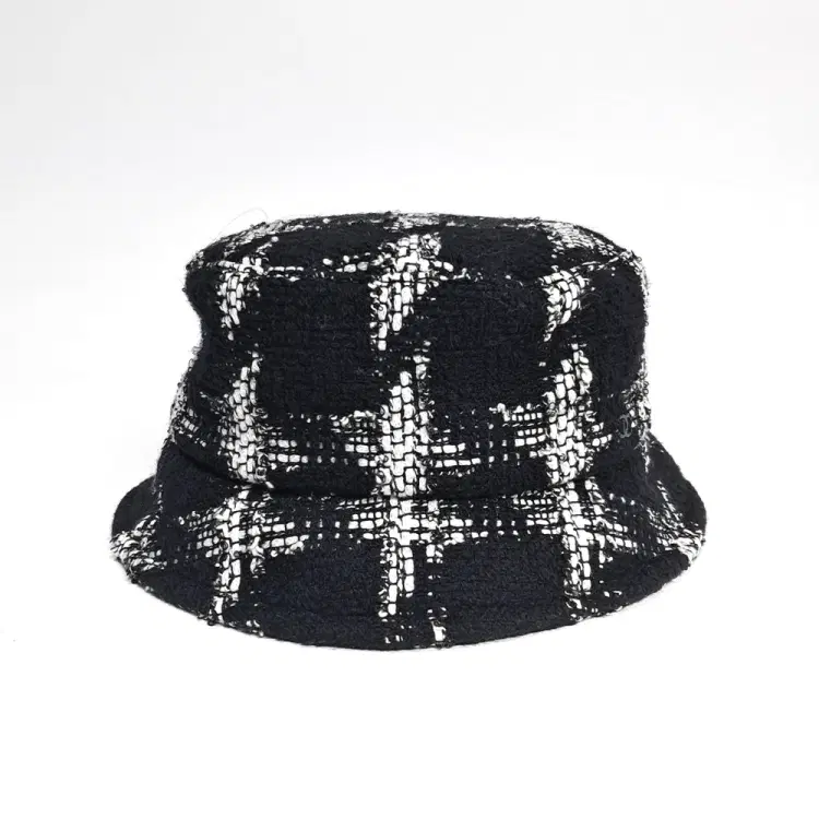 Chanel Tweed Bucket Hat-Hover-Image
