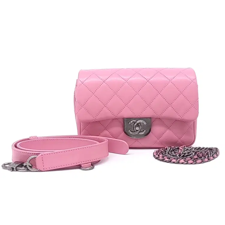 Chanel Double Carry Waist Flap Bag-Hover-Image