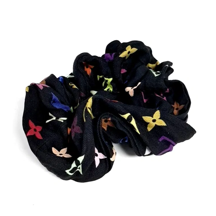 Louis Vuitton X Takashi Murakami Hair Scrunchie-Hover-Image