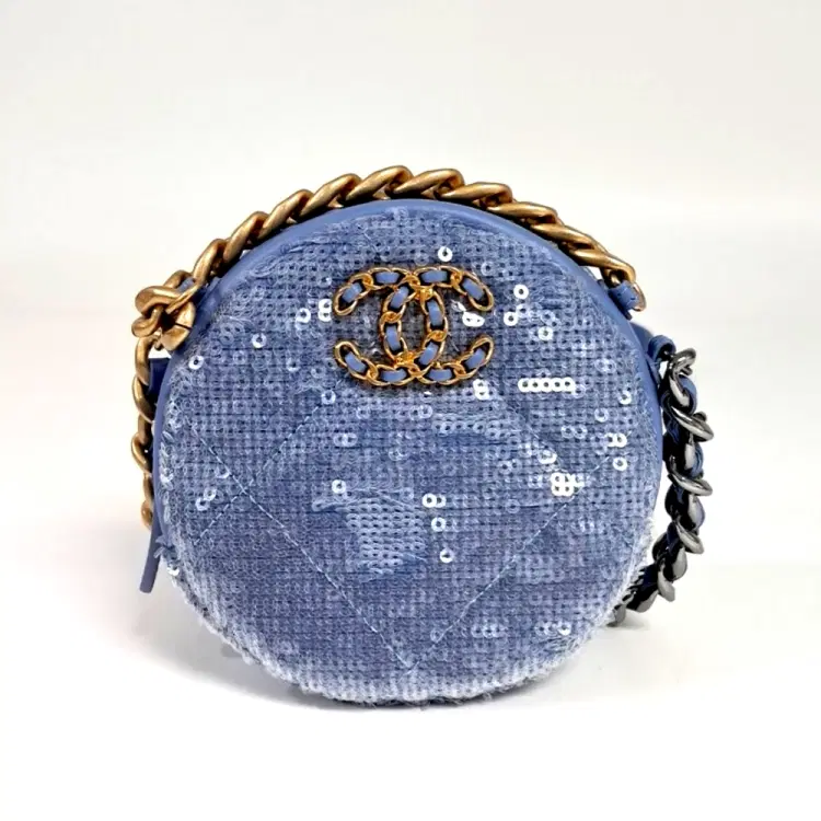 Chanel Sequin 19 Round Mini Crossbody Bag-Hover-Image