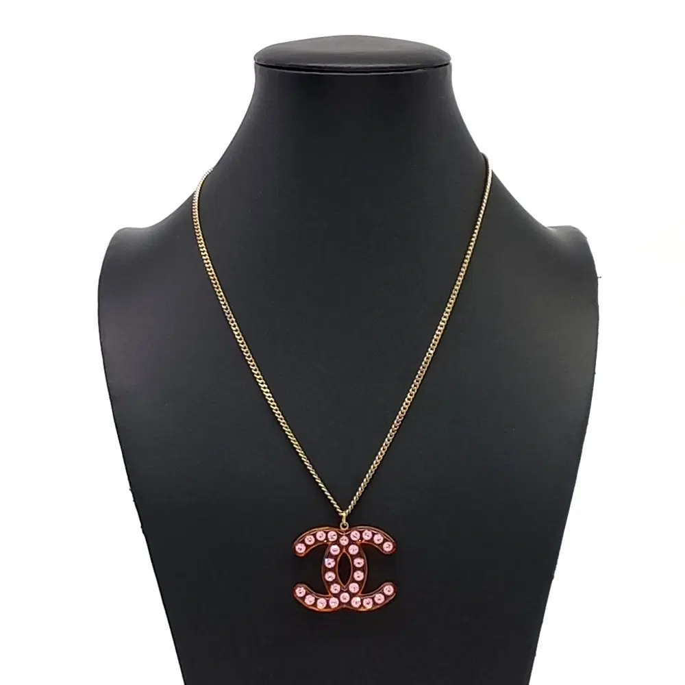 Chanel Logo Necklace