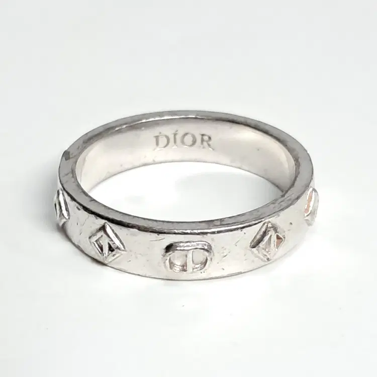 Dior Homme Silver Cd Ring-Hover-Image