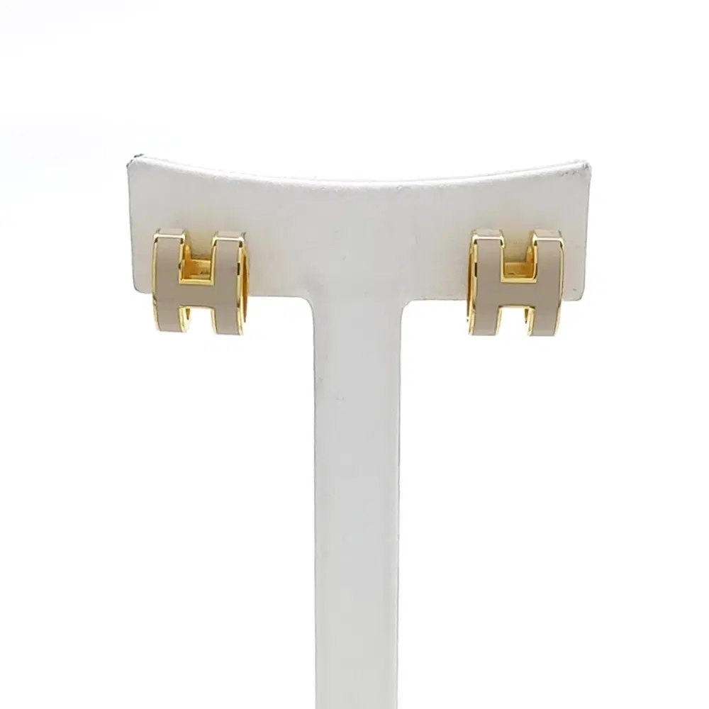 Hermès Pop H Logo Earrings