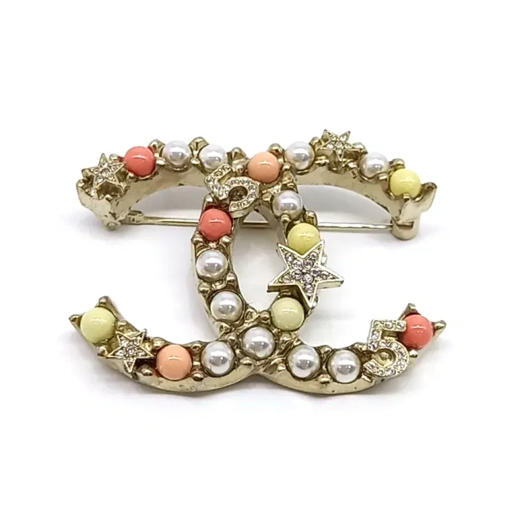 Chanel Logo Brooch-Hover-Image