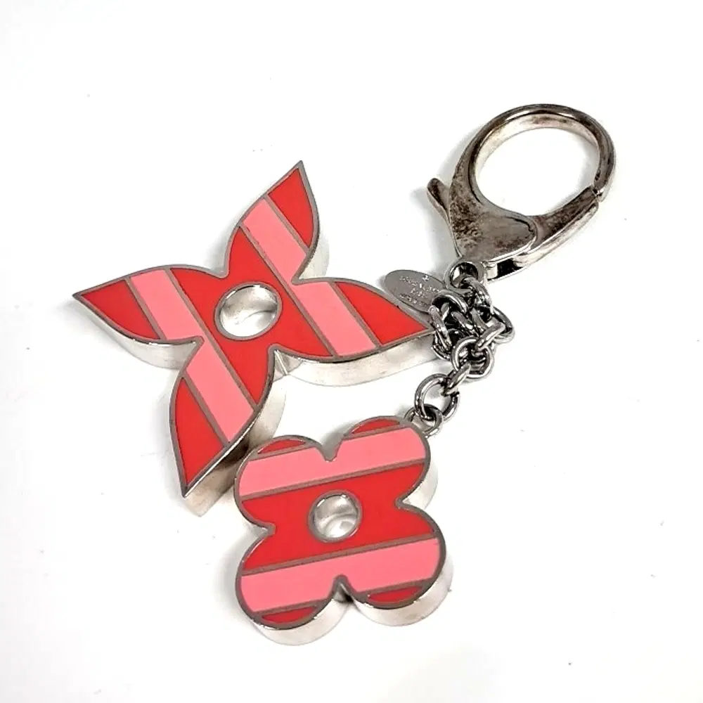 Louis Vuitton Sweet Stripe Flower Keyring