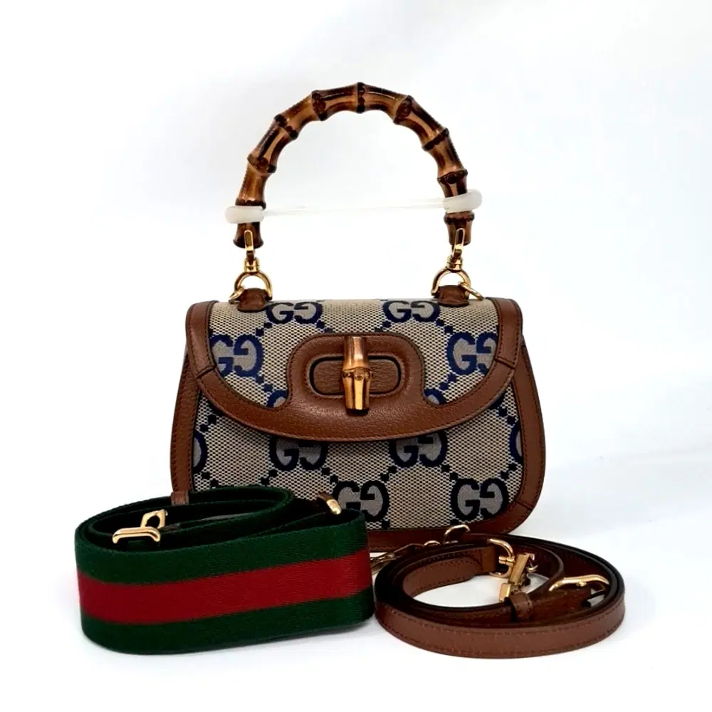 Gucci Bamboo 1947 Small Top Handle Bag (675797)