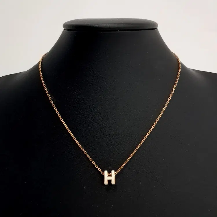 Hermes Pop H Mini Necklace-Hover-Image