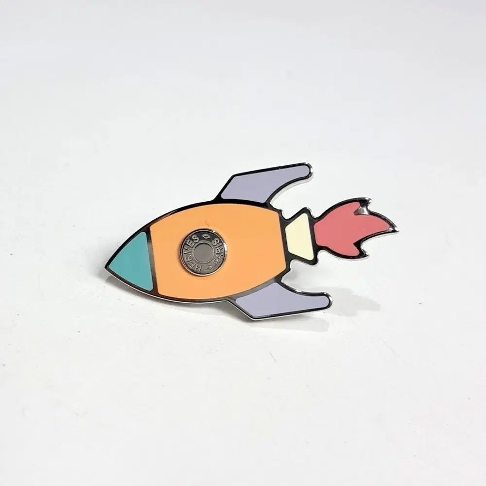 Hermes Spaceship Brooch