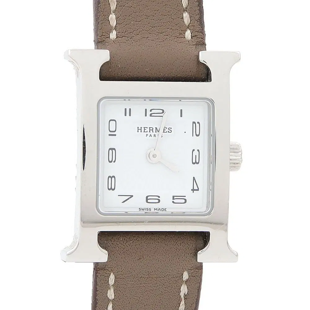 Hermès H-Hour Steel Watch (Hh1.110)