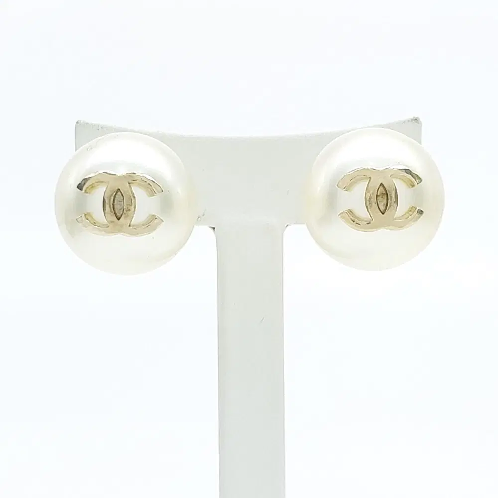 Chanel Pearl Earrings