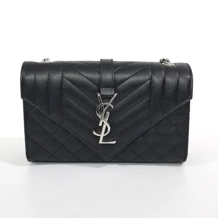 Saint Laurent Monogram Chain Shoulder Bag (600195)-Hover-Image
