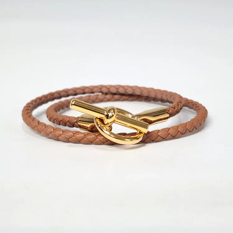 Hermès Glennan Double Tour Bracelet-Hover-Image