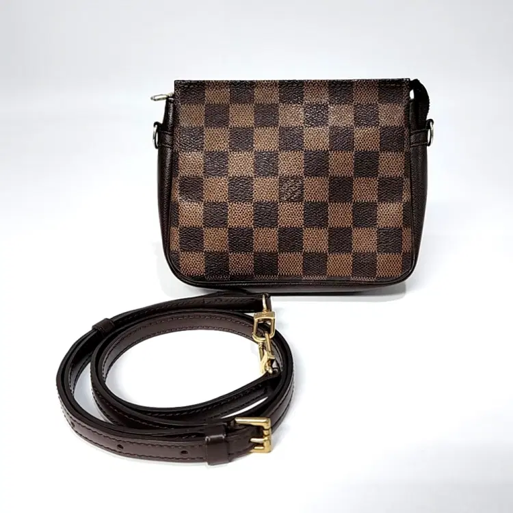 Louis Vuitton Damier Truth Pouch Bag & Strap-Hover-Image