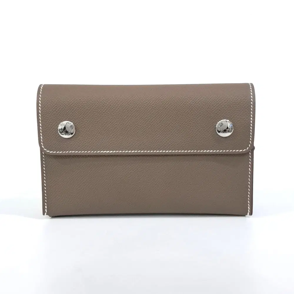 Hermès Snap Long Wallet With Strap (K)