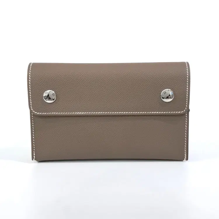 Hermès Snap Long Wallet With Strap (K)-Hover-Image