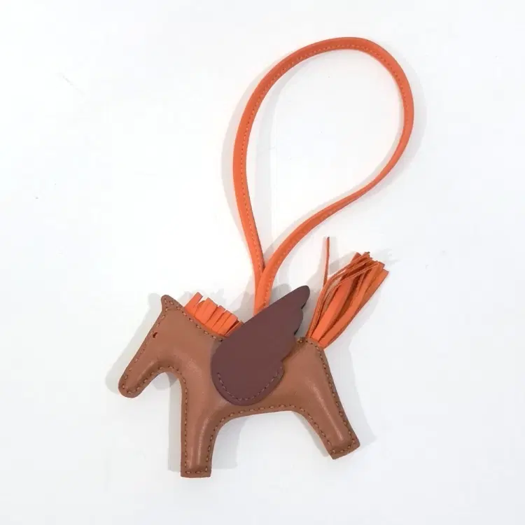 Hermes Pegasus Rodeo Bag Charm Small (K)-Hover-Image