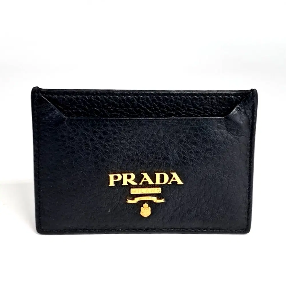 Prada Vitello Grain Card Holder (1Mc208)