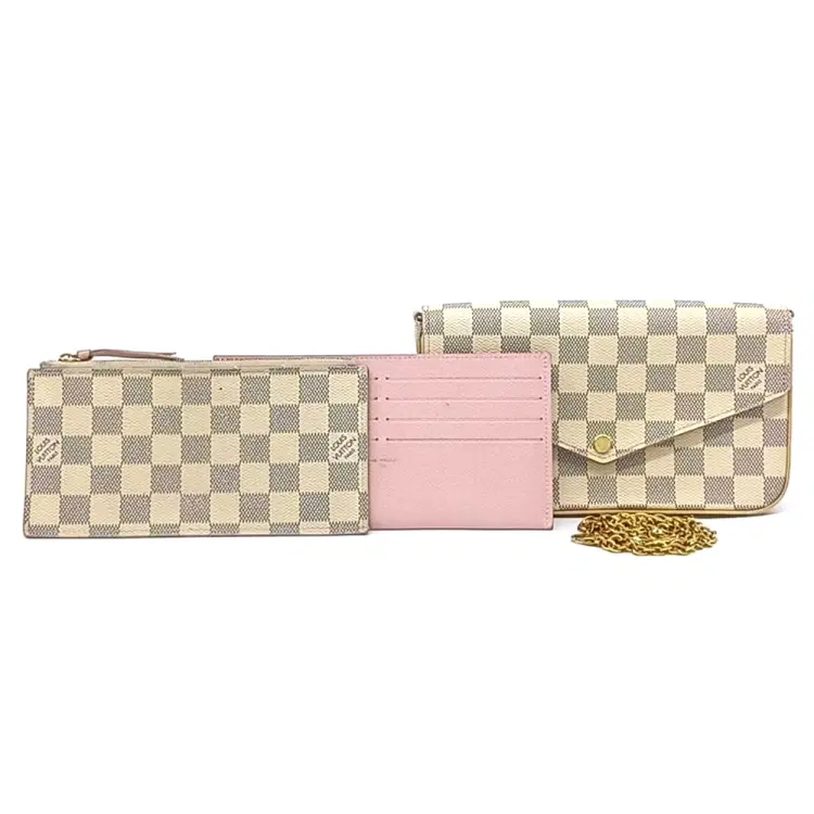 Louis Vuitton Azur Pochette Felicie N63106-Hover-Image