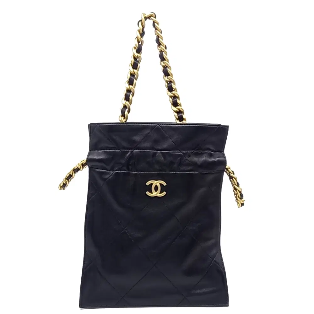 Chanel Drawstring Bucket Bag