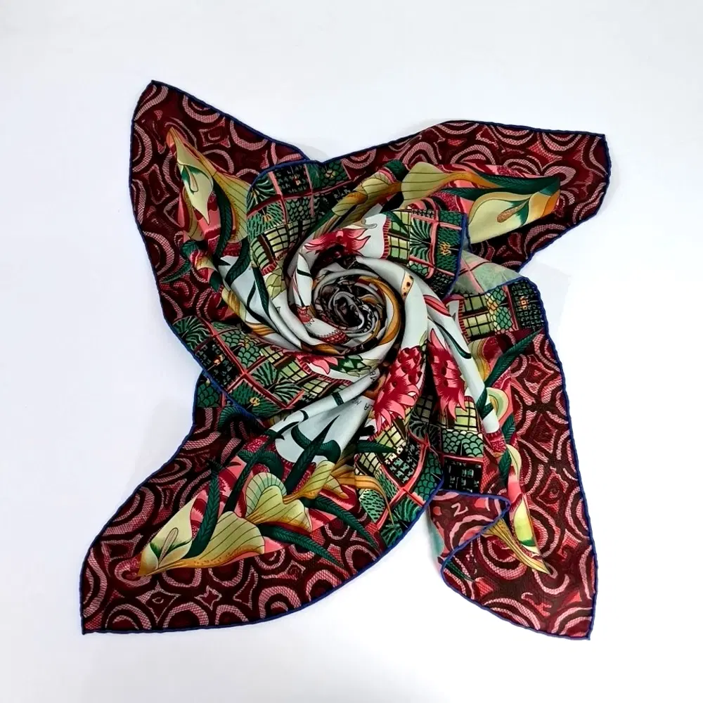 Hermes Silk Scarf