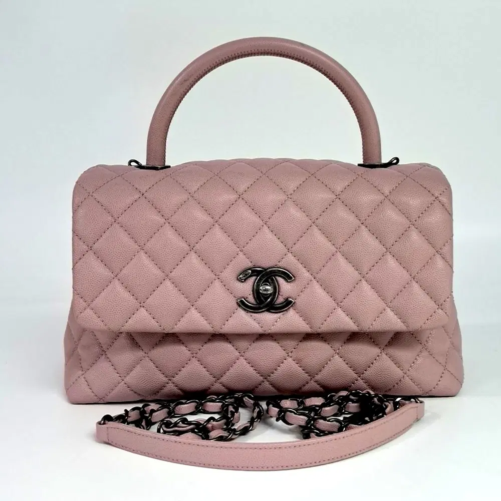 Chanel Caviar Coco Handle 28 A92991