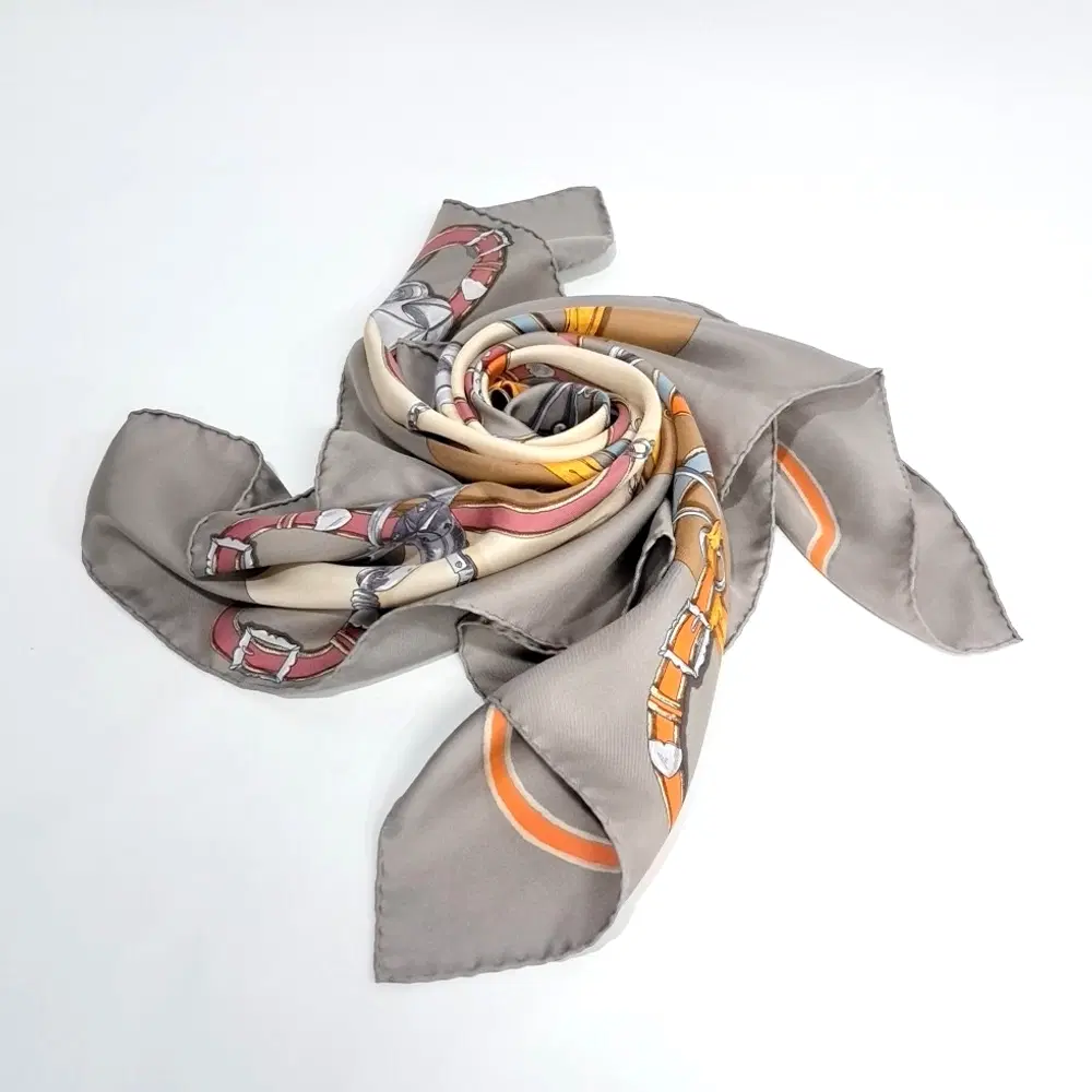 Hermes Silk Scarf
