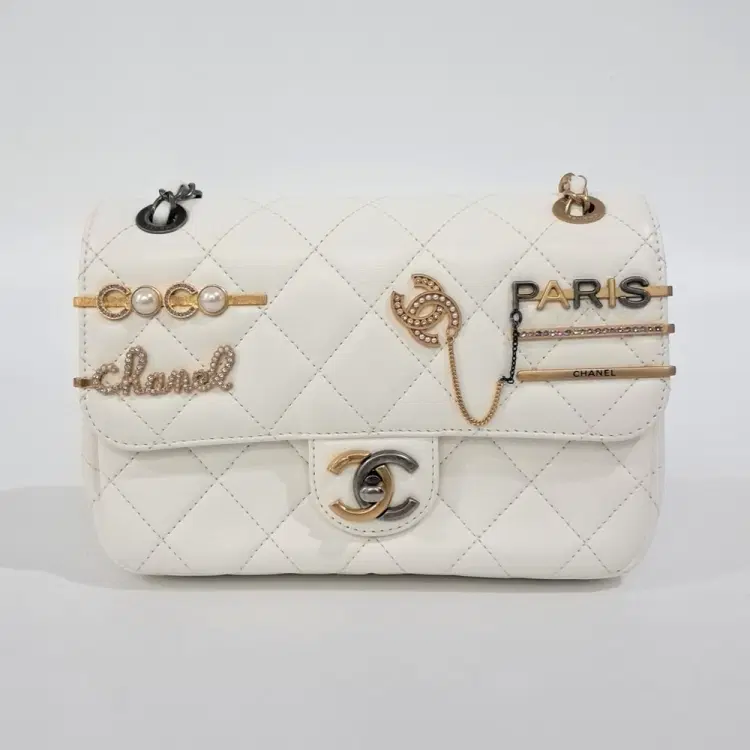 Chanel Charm Shoulder Bag Small-Hover-Image