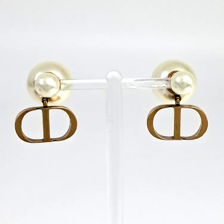 Christian Dior Tribal Earrings-Hover-Image