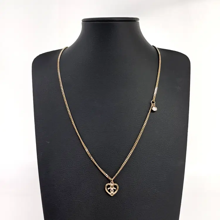 Chanel Heart Necklace-Hover-Image