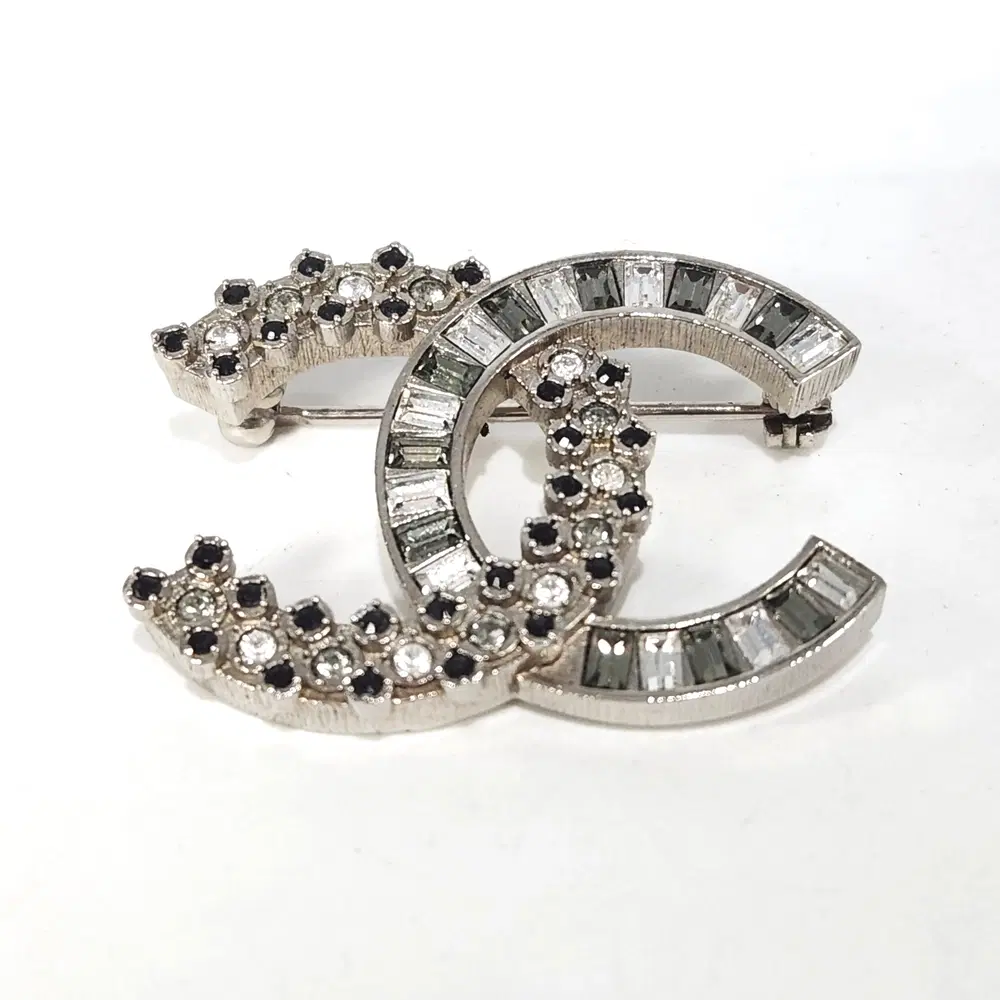 Chanel Logo Brooch