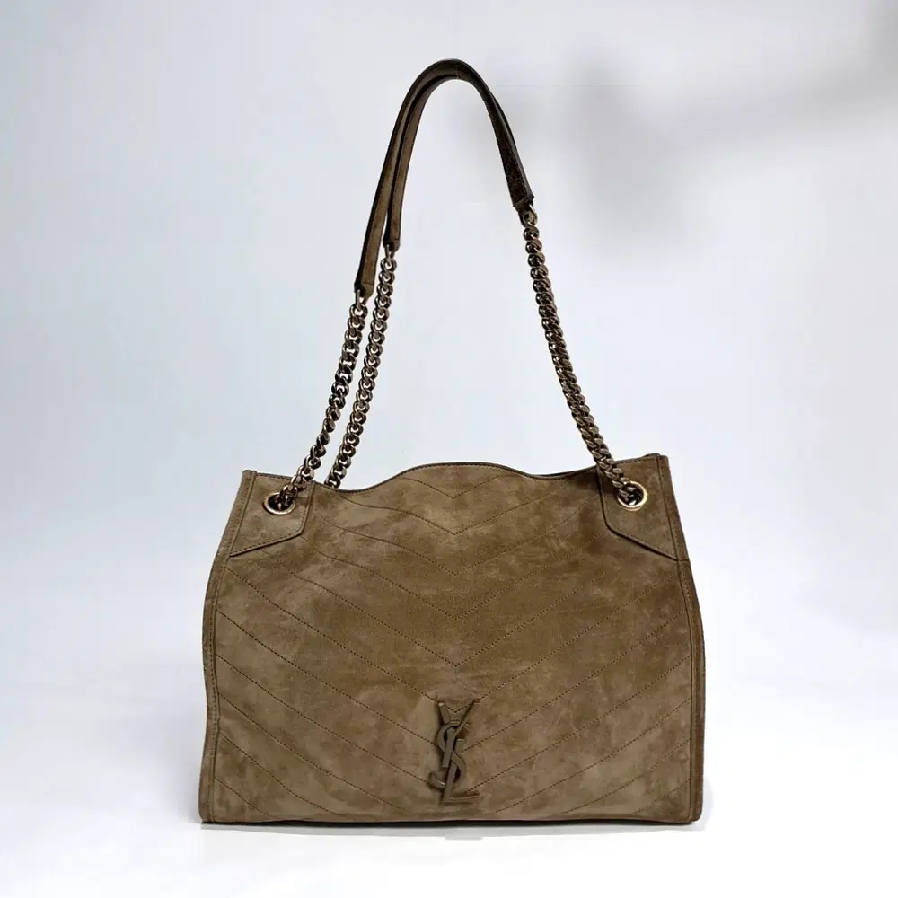 Saint Laurent Suede Nikki Shopping Bag Medium (577999)