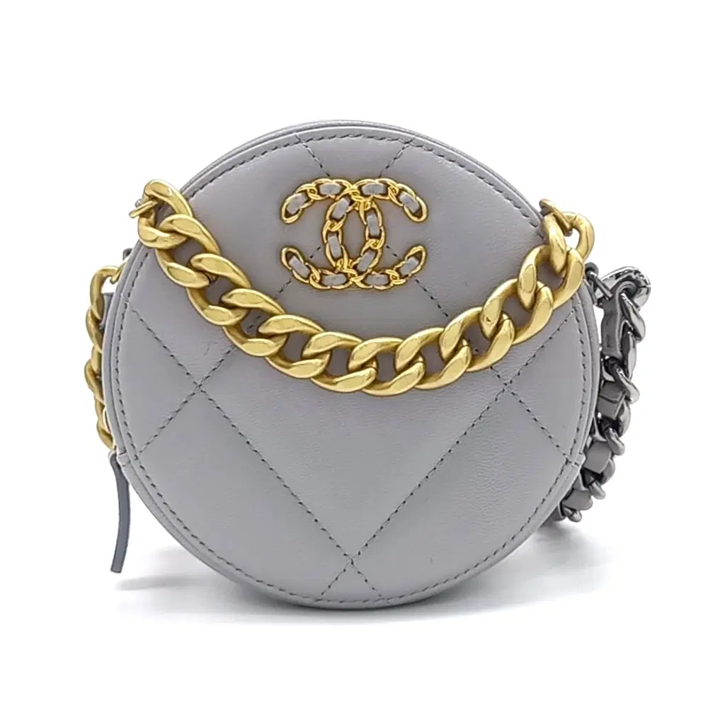 Chanel 19 Round Mini Crossbody Bag