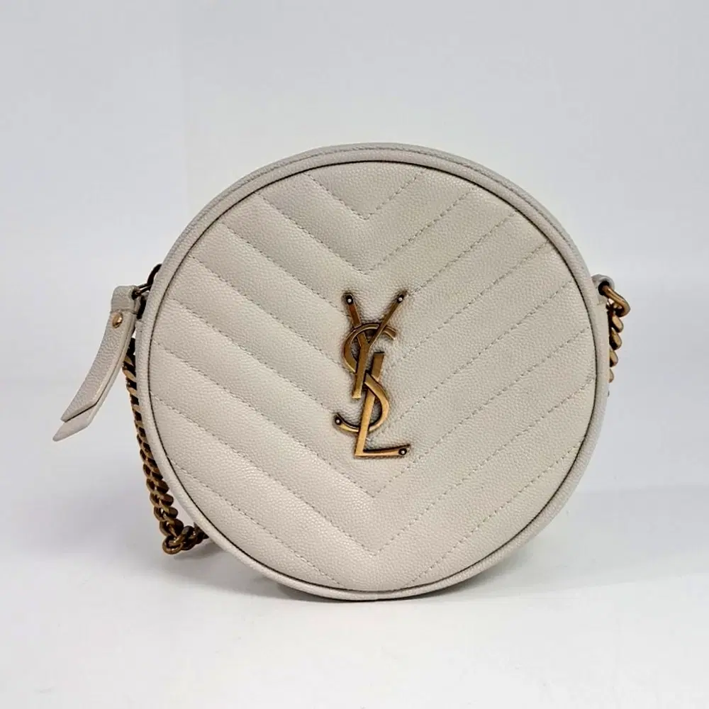 Saint Laurent Round Camera Crossbody Bag (610436)