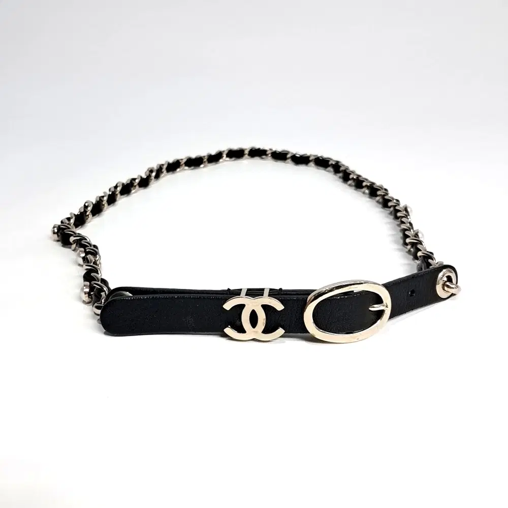 Chanel Chain-Decorated Belt