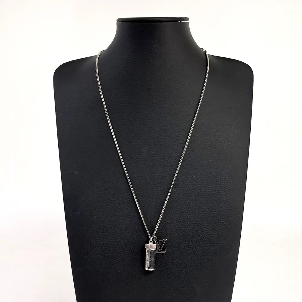 Louis Vuitton Monogram Eclipse Charm Necklace